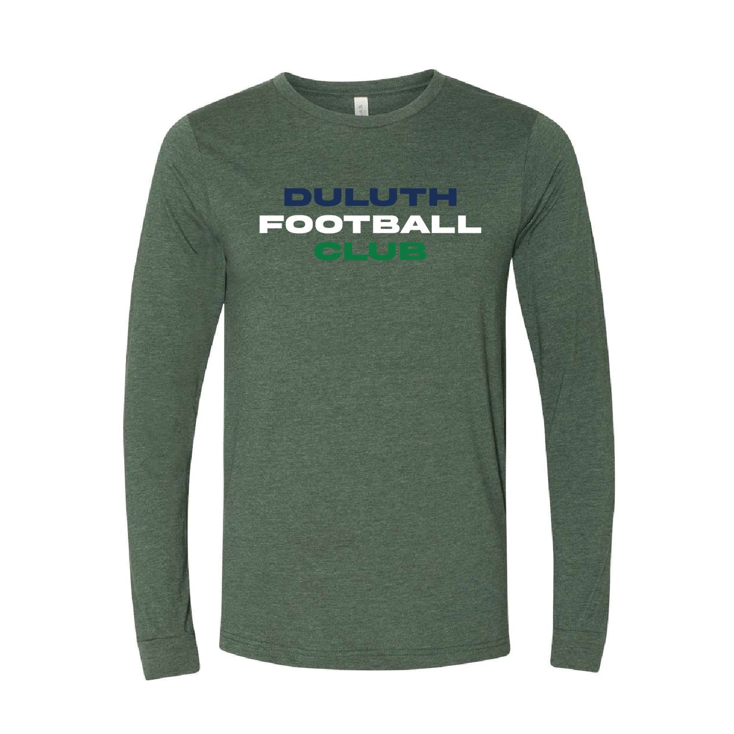 Duluth FC Unisex Heather CVC Long Sleeve Tee 1 - DSP On Demand