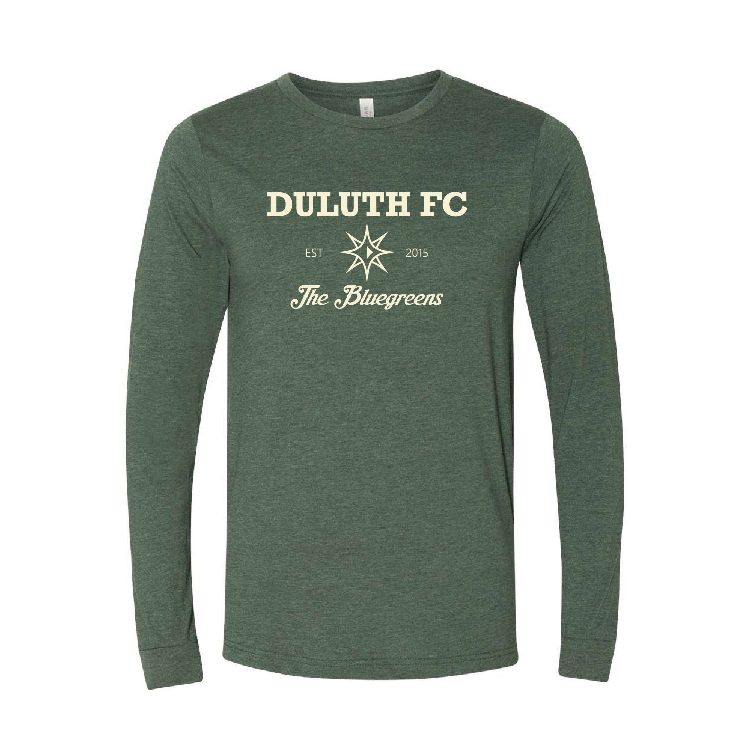 Duluth FC Unisex Heather CVC Long Sleeve Tee 4 - DSP On Demand