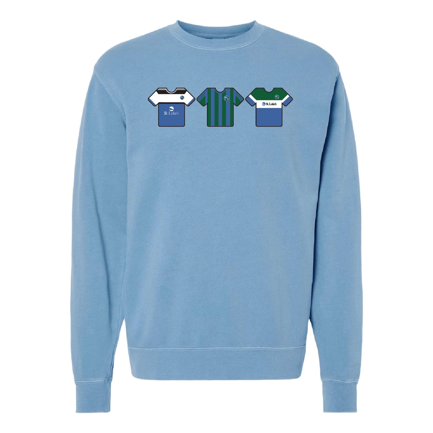 Duluth FC Unisex Midweight Pigment-Dyed Crewneck Sweatshirt 3 - DSP On Demand