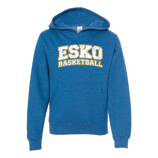 Esko Basketball Youth Midweight Hooded Sweatshirt - DSP On Demand