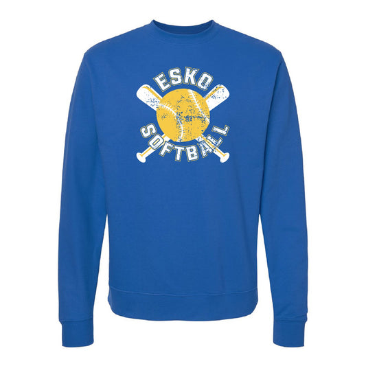 Esko Softball Midweight Crewneck Sweatshirt - DSP On Demand