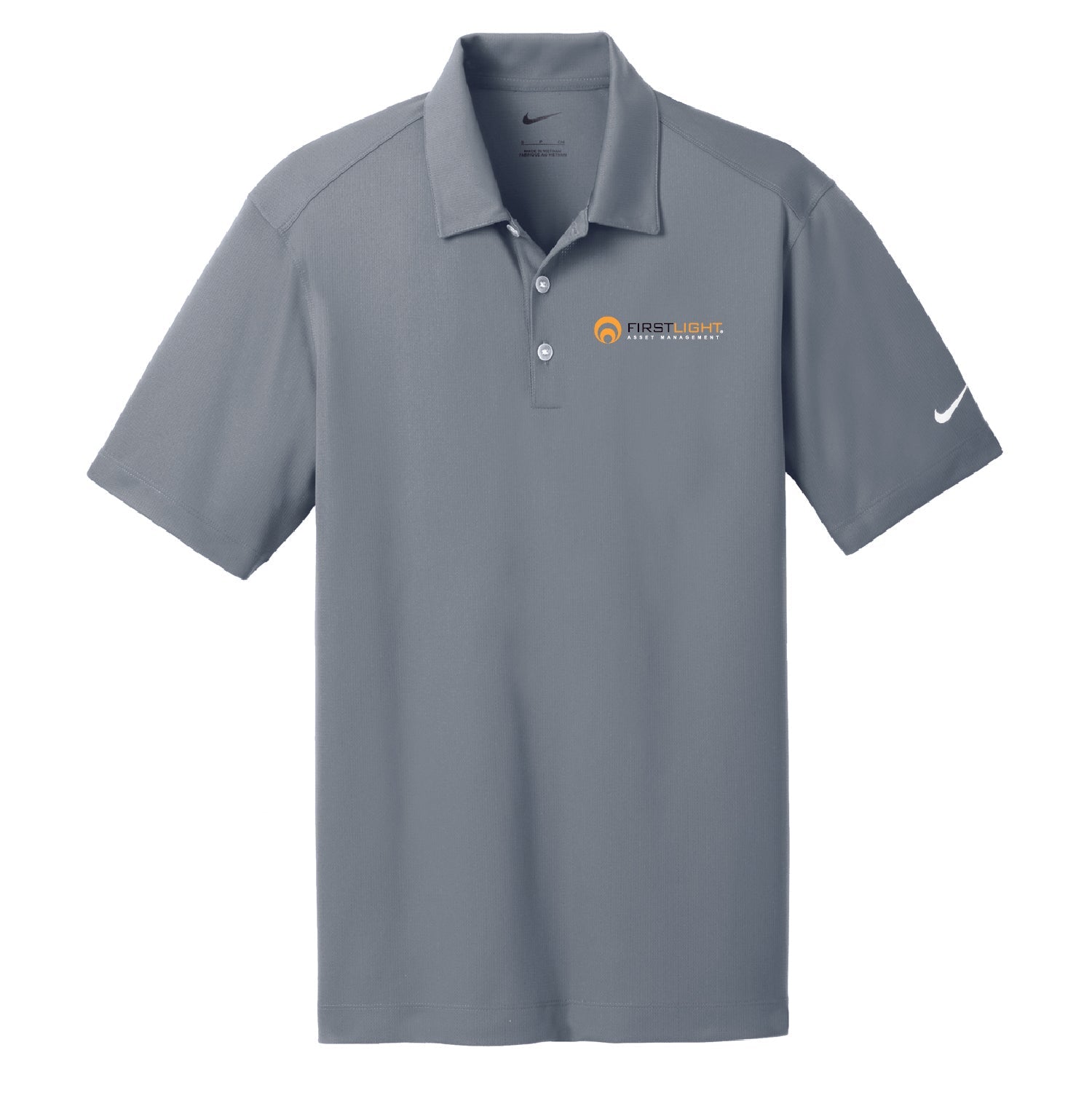 First Light Nike Dri-FIT Vertical Mesh Polo - DSP On Demand