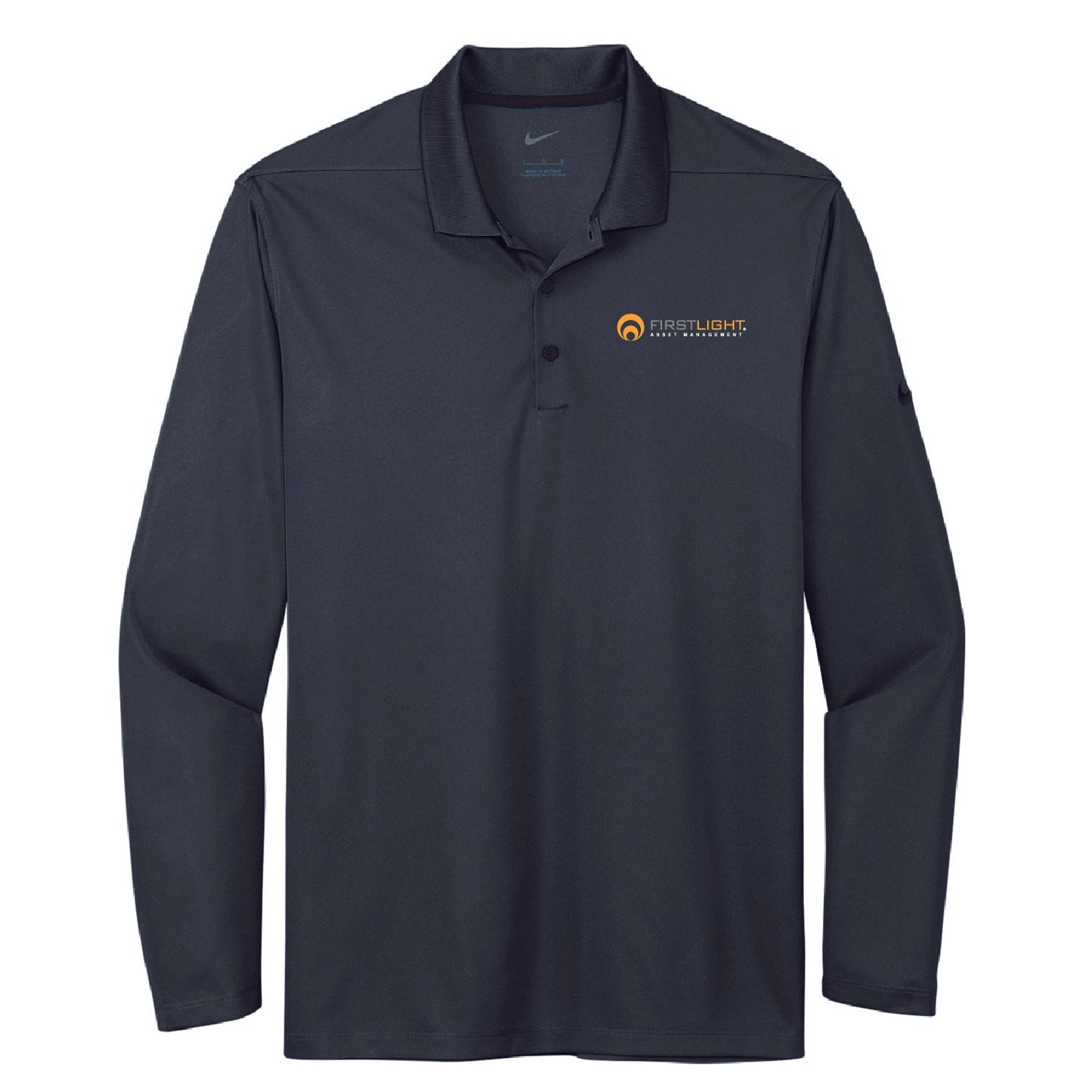 First Light Nike Long Sleeve Dri-FIT Stretch Tech Polo - DSP On Demand