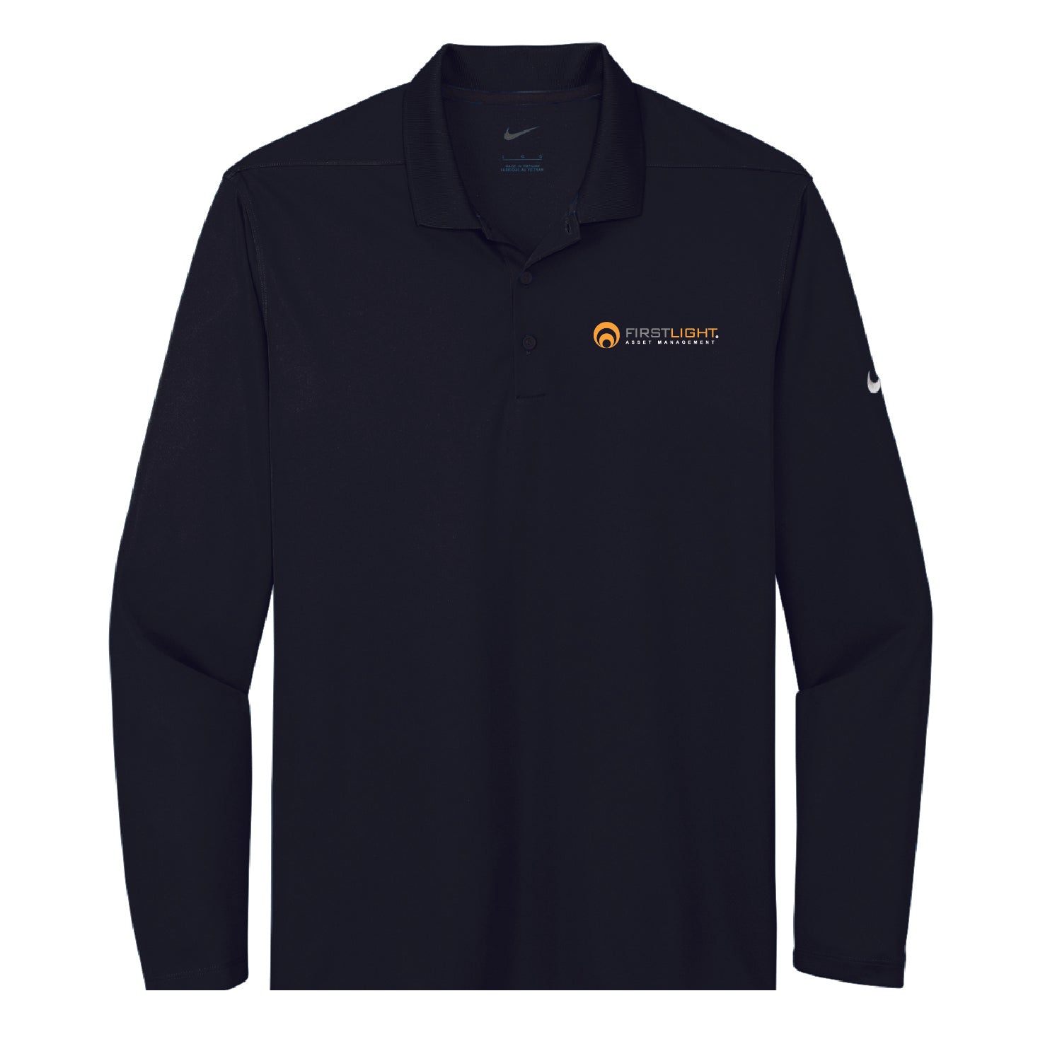 First Light Nike Long Sleeve Dri-FIT Stretch Tech Polo - DSP On Demand