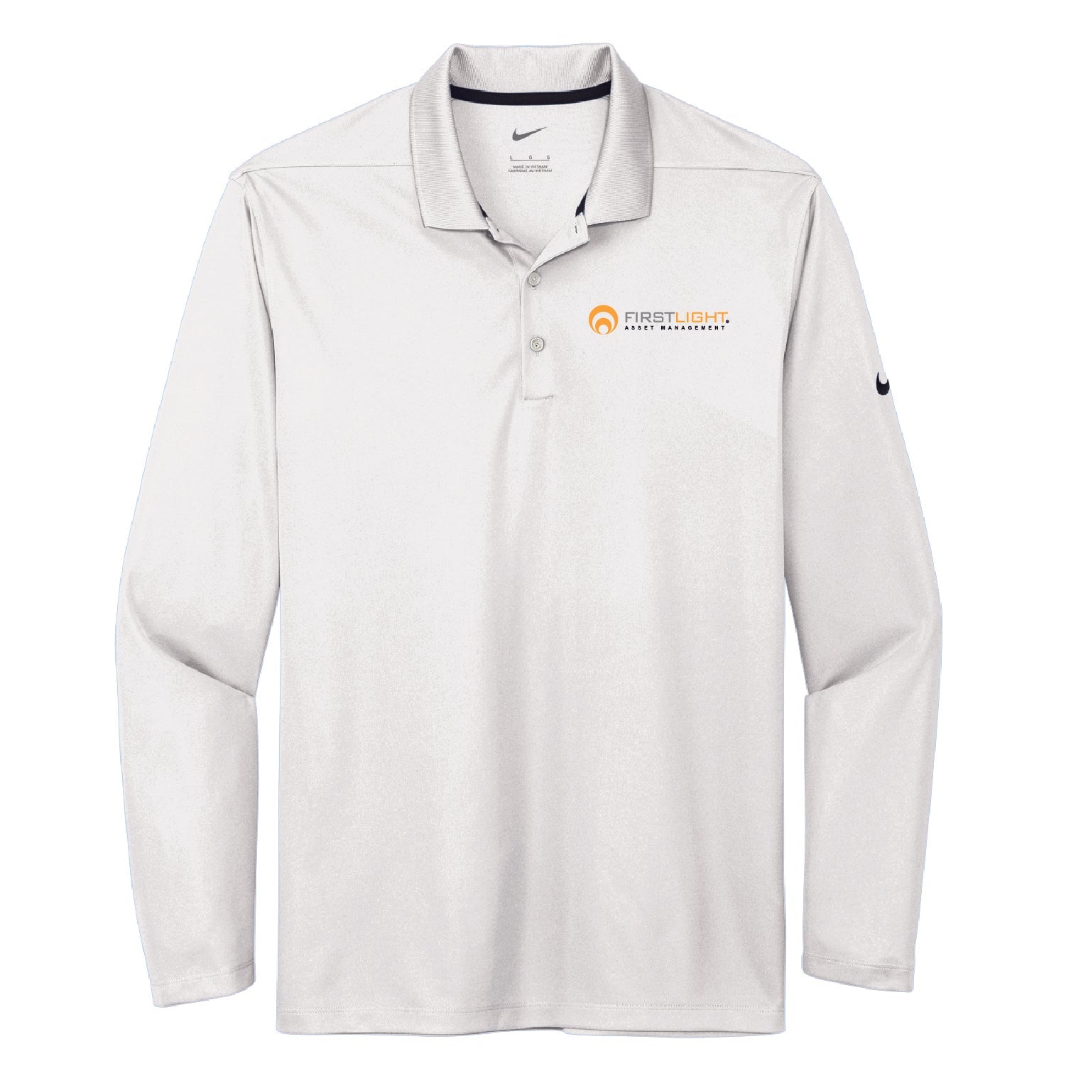 First Light Nike Long Sleeve Dri-FIT Stretch Tech Polo - DSP On Demand