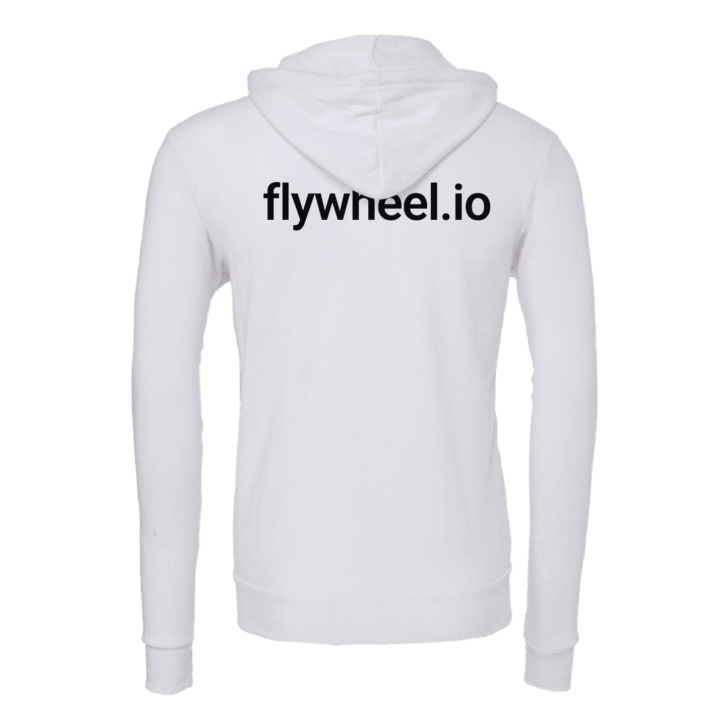 Flywheel Unisex Sponge Fleece Full-Zip Hoodie - DSP On Demand