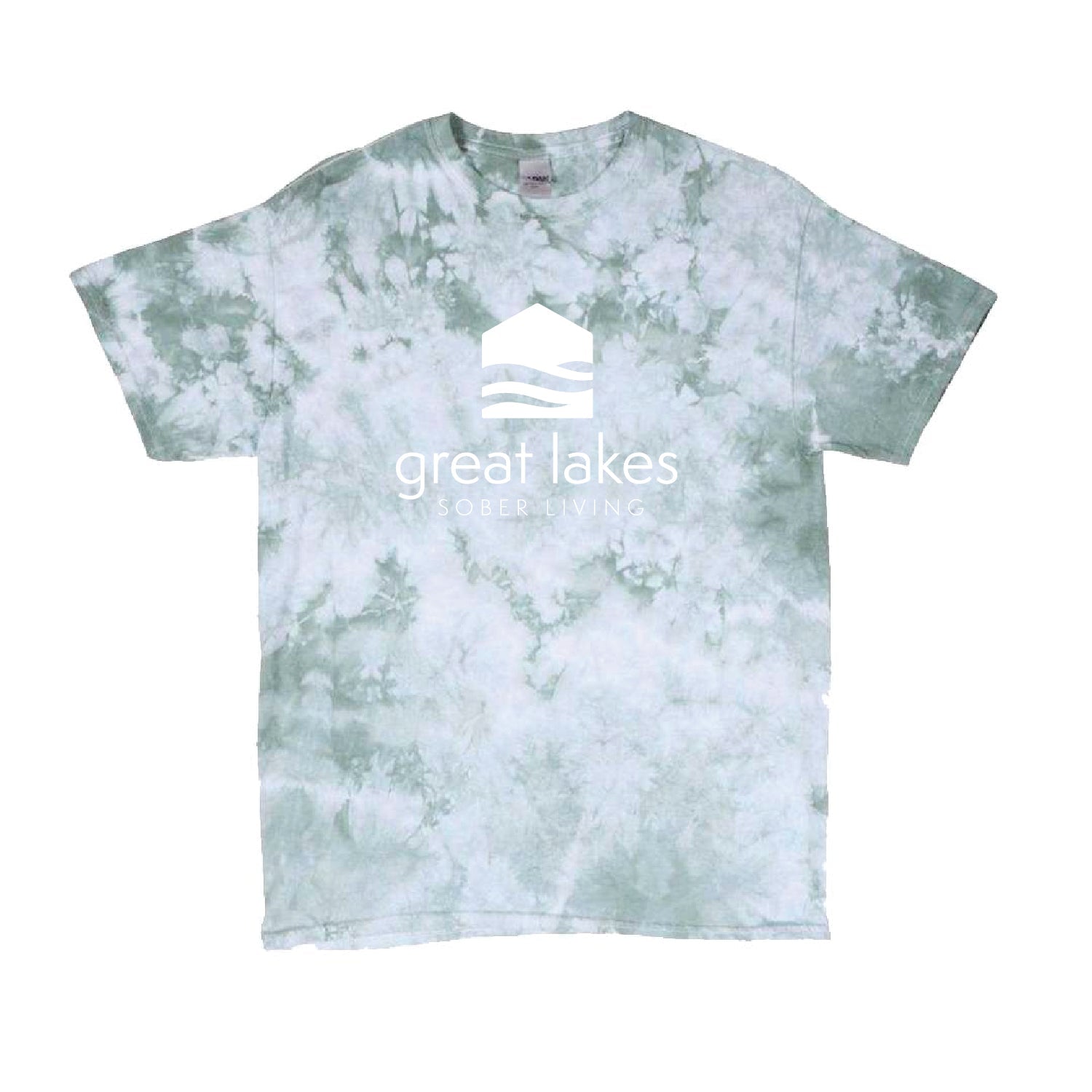 GLSL Unisex Crystal Tie-Dyed T-Shirt - DSP On Demand