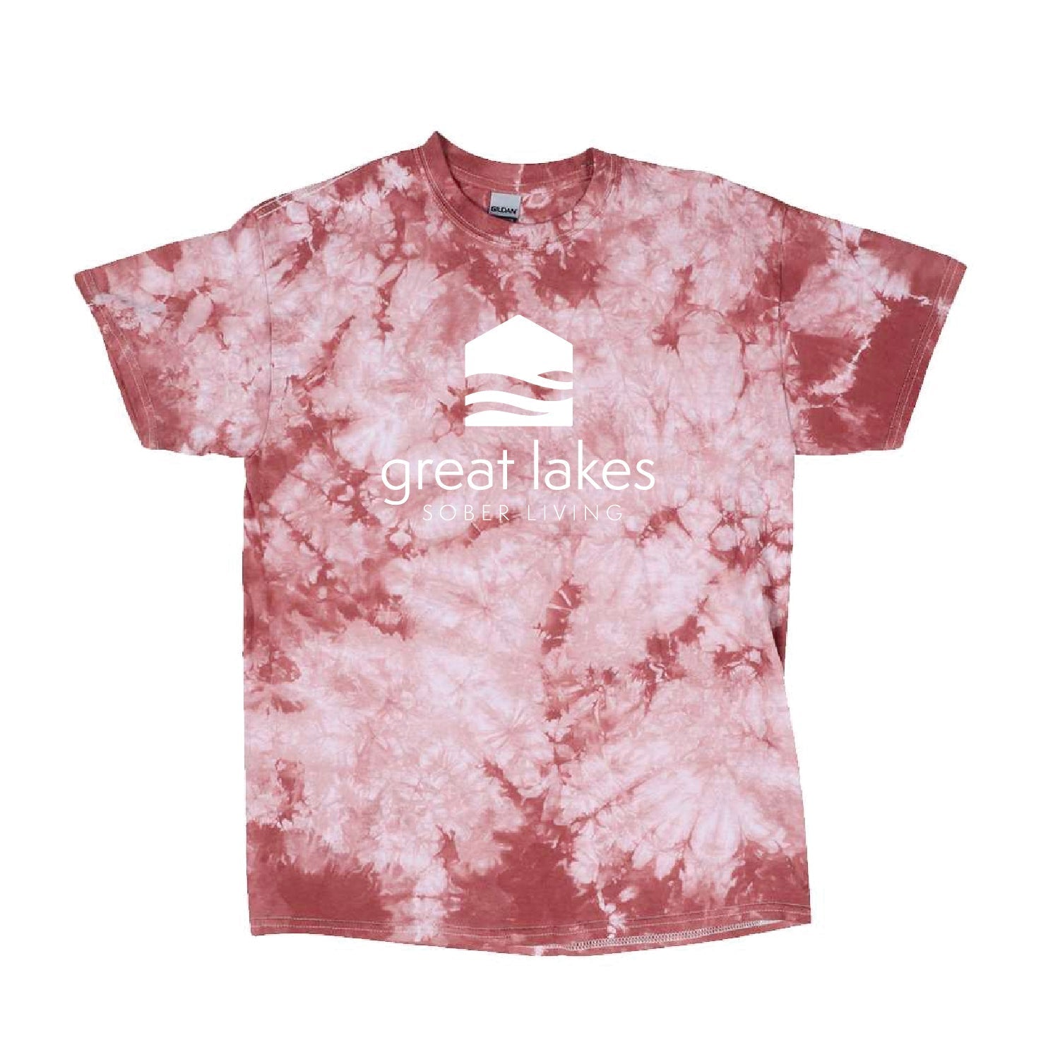 GLSL Unisex Crystal Tie-Dyed T-Shirt - DSP On Demand