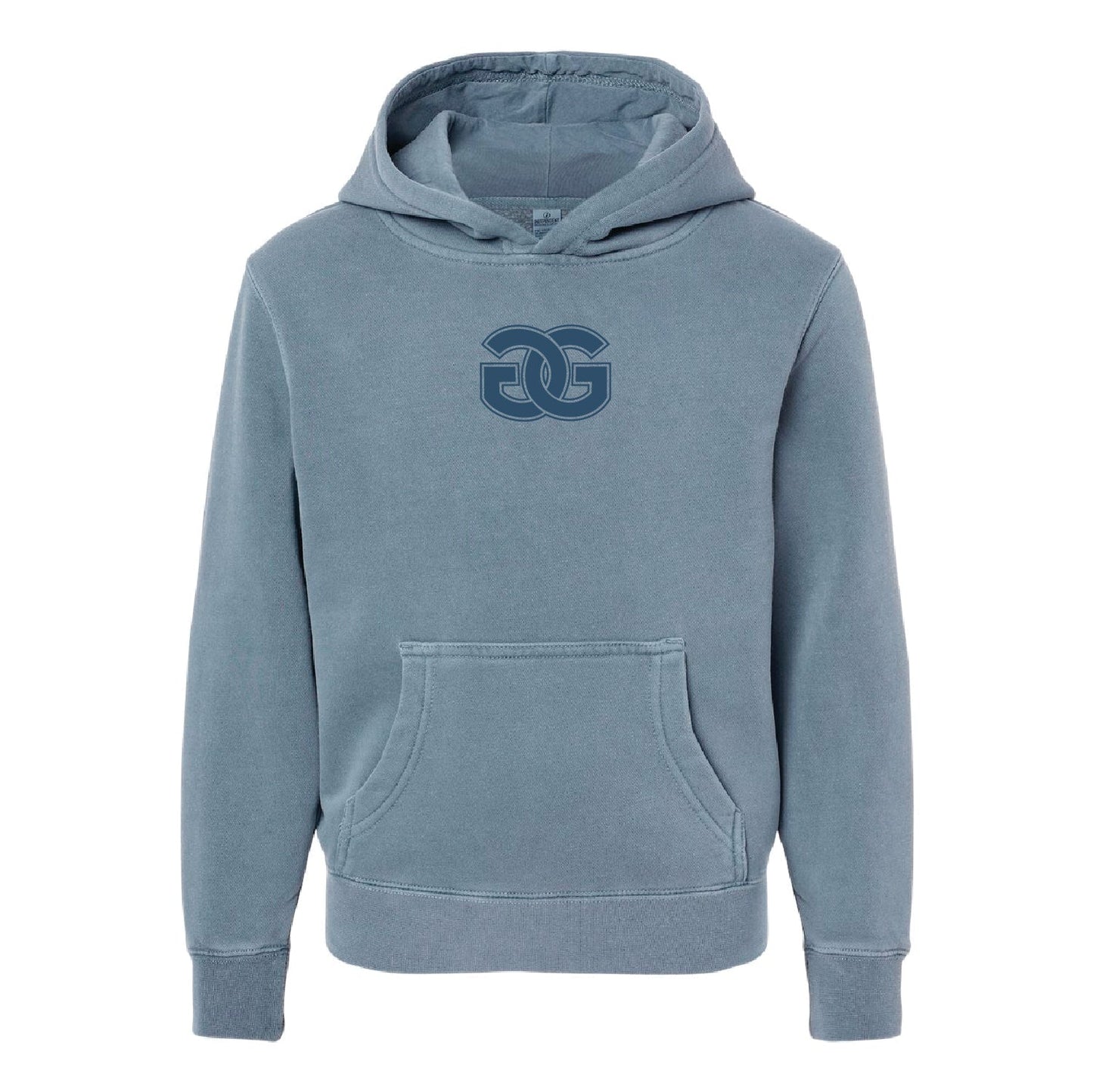 Golden Gate Youth Midweight Pigment-Dyed Hooded Sweatshirt - DSP On Demand