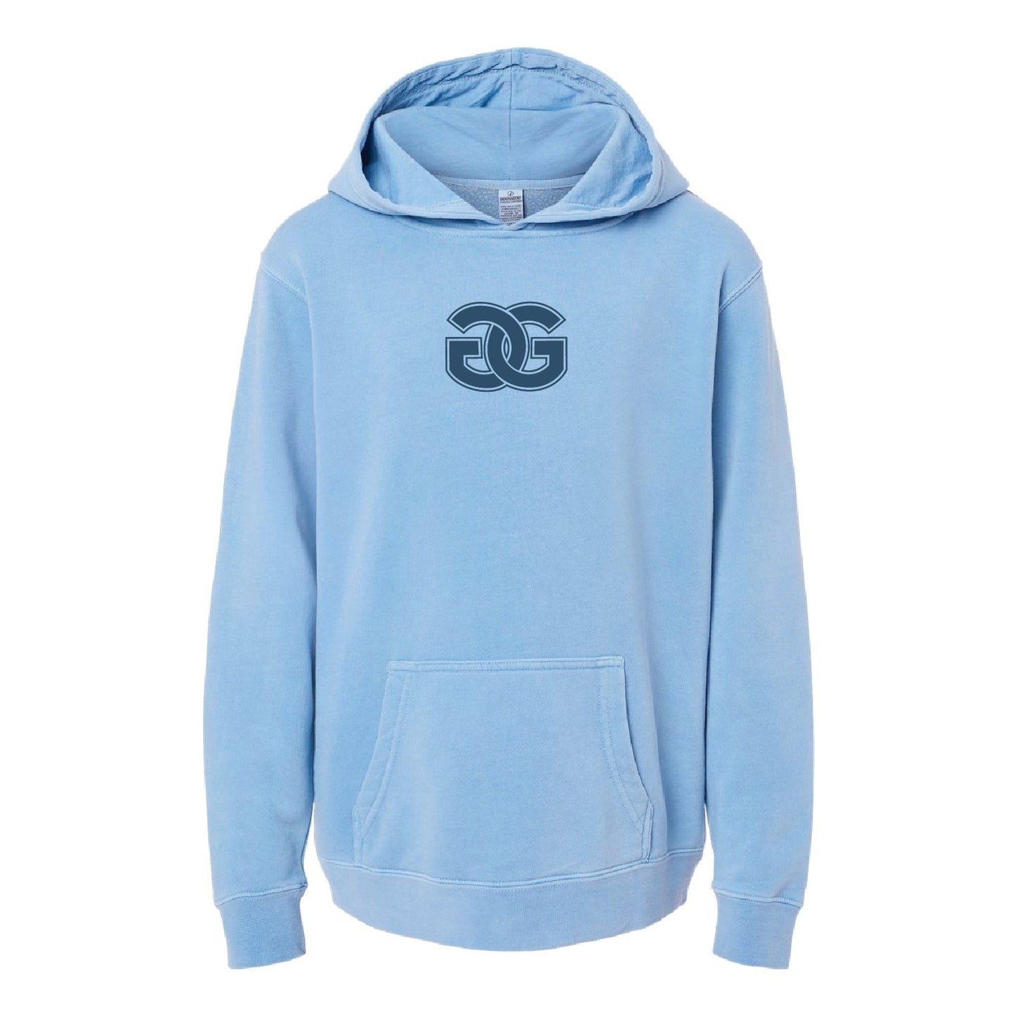 Golden Gate Youth Midweight Pigment-Dyed Hooded Sweatshirt - DSP On Demand
