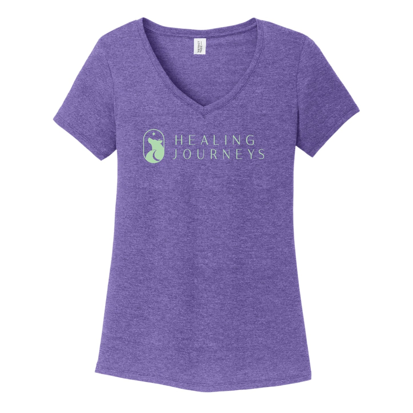 Healing Journeys Women’s Perfect Tri ® V-Neck Tee - DSP On Demand