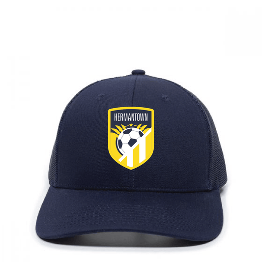 Hermantown Soccer Trucker Hat - DSP On Demand