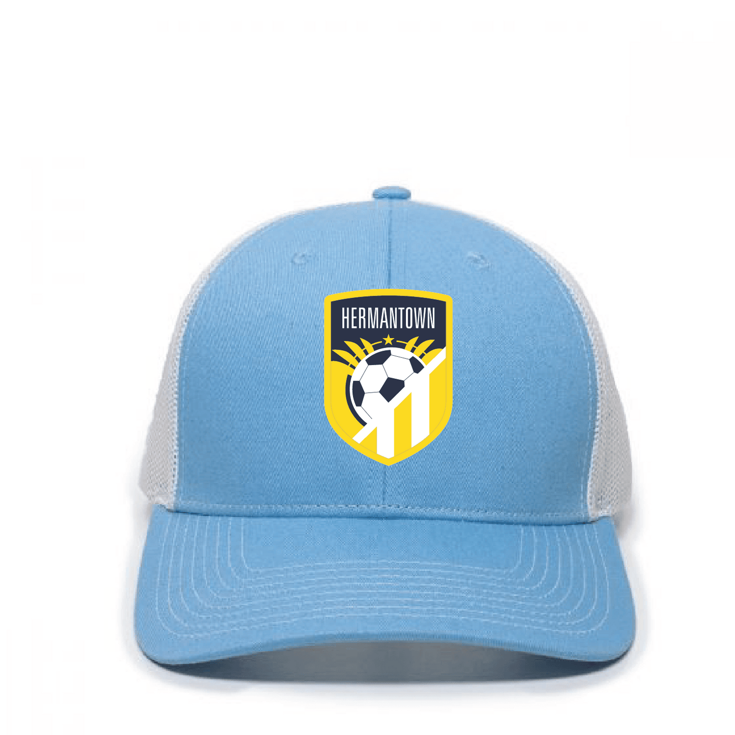 Hermantown Soccer Trucker Hat - DSP On Demand