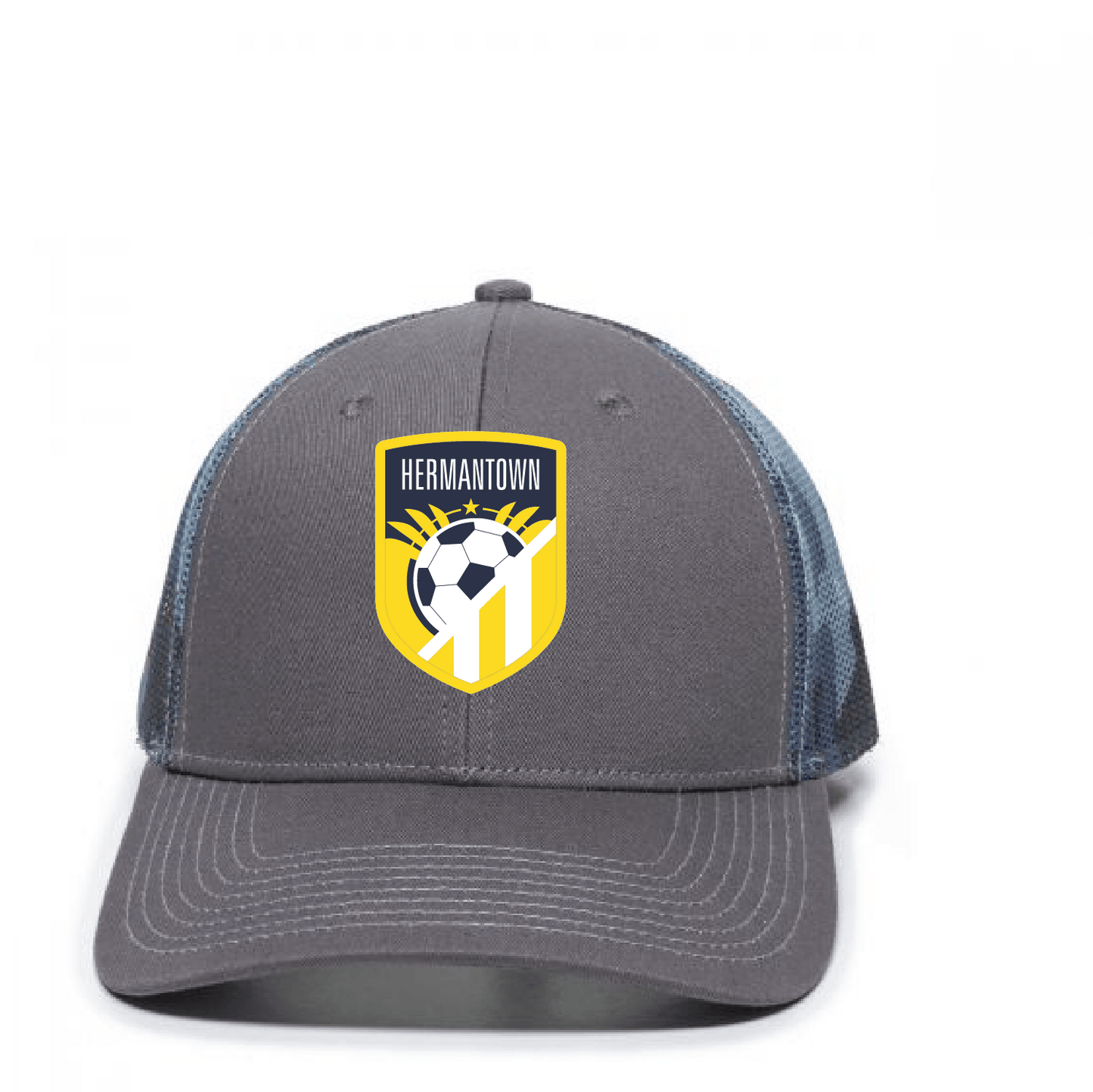 Hermantown Soccer Trucker Hat - DSP On Demand