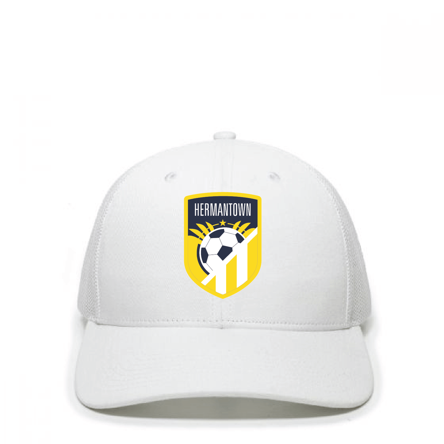 Hermantown Soccer Trucker Hat - DSP On Demand