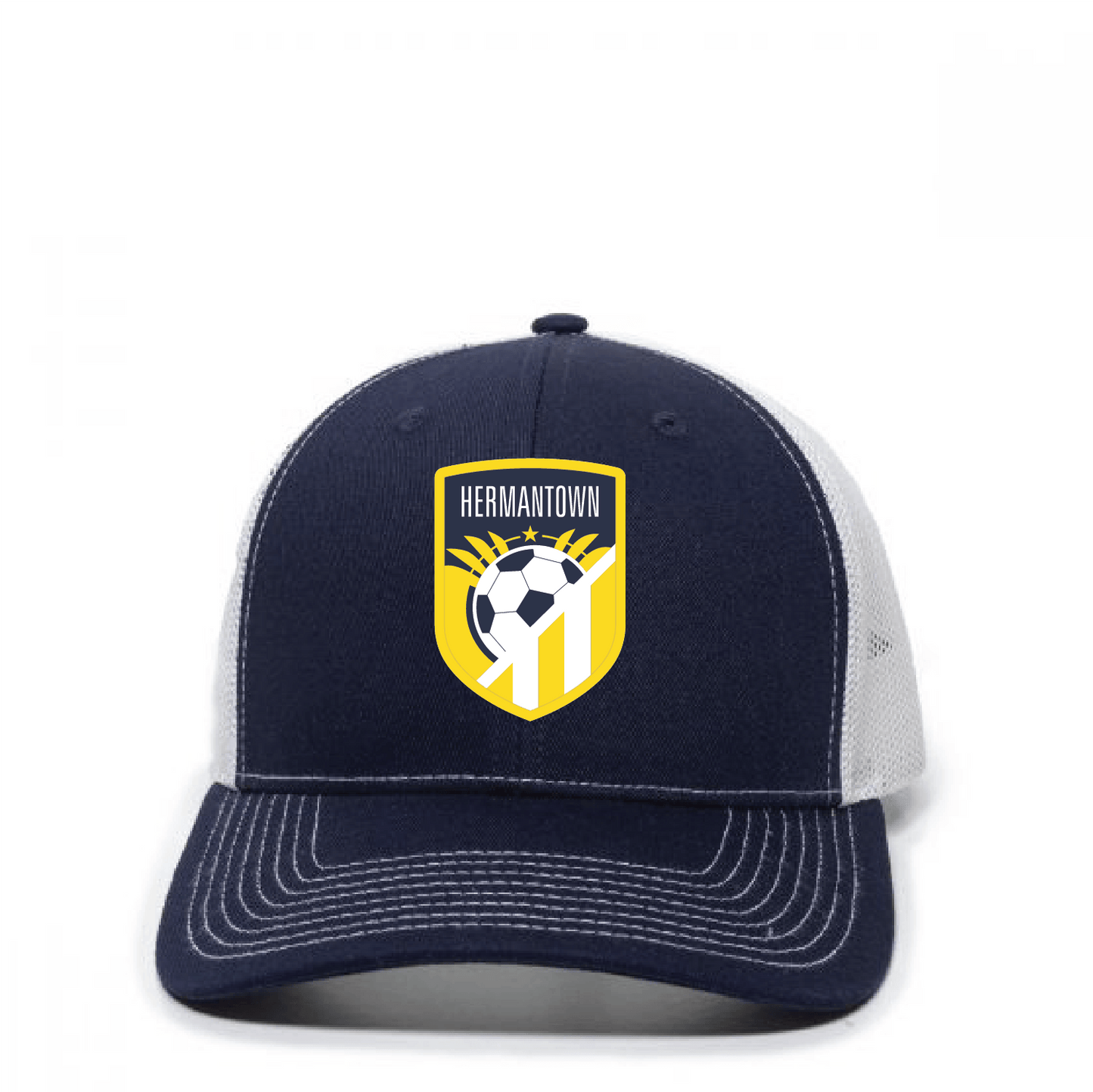 Hermantown Soccer Trucker Hat - DSP On Demand