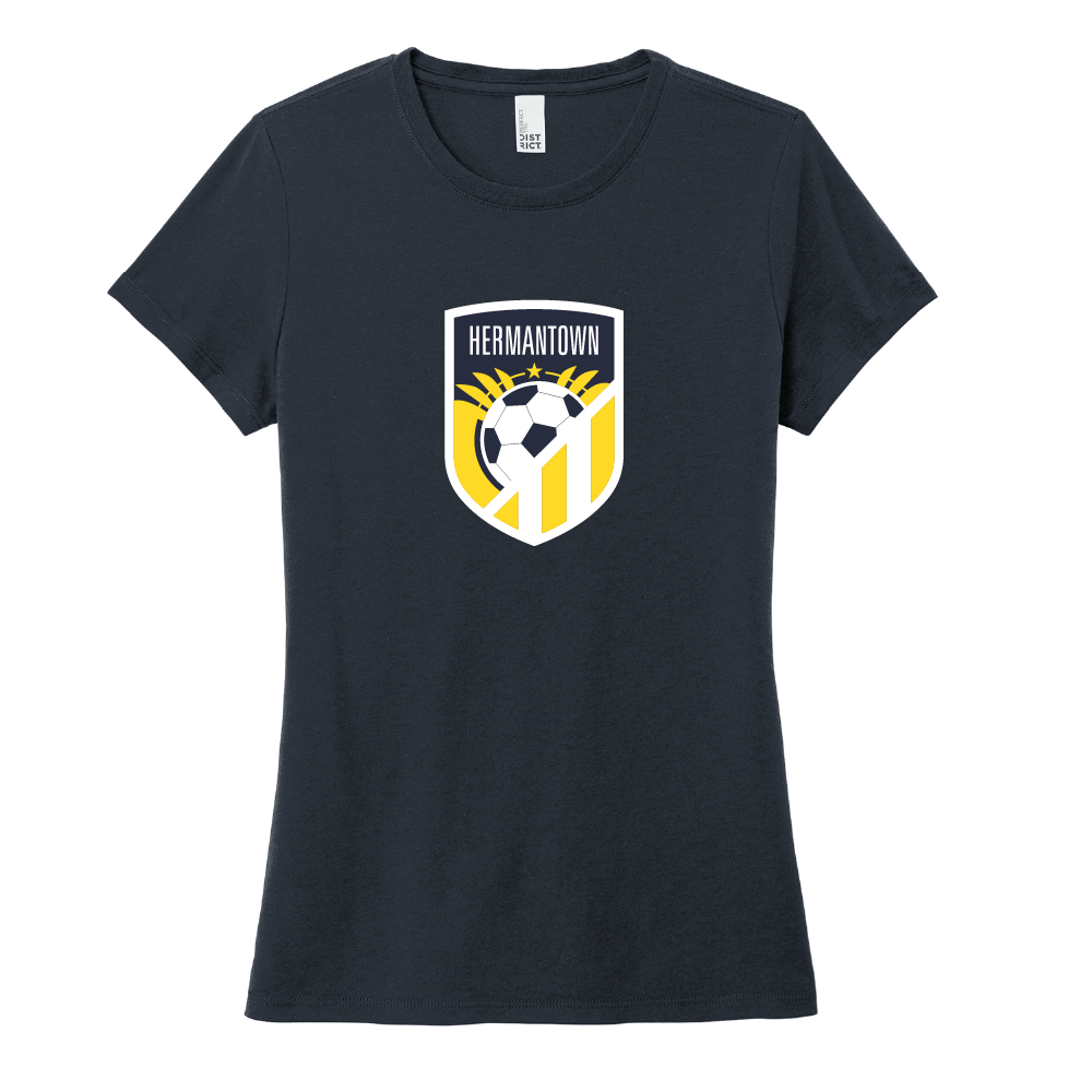 Hermantown Soccer Women’s Perfect Tri ® Tee - DSP On Demand