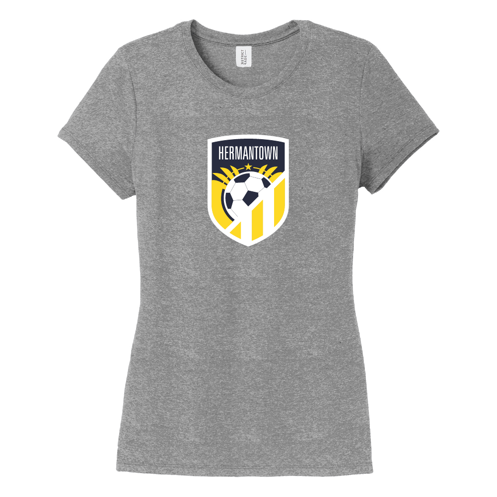 Hermantown Soccer Women’s Perfect Tri ® Tee - DSP On Demand