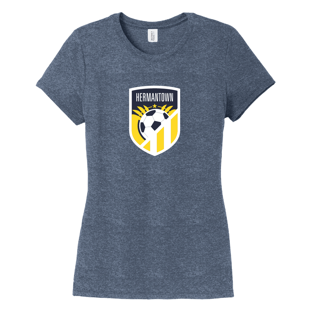 Hermantown Soccer Women’s Perfect Tri ® Tee - DSP On Demand