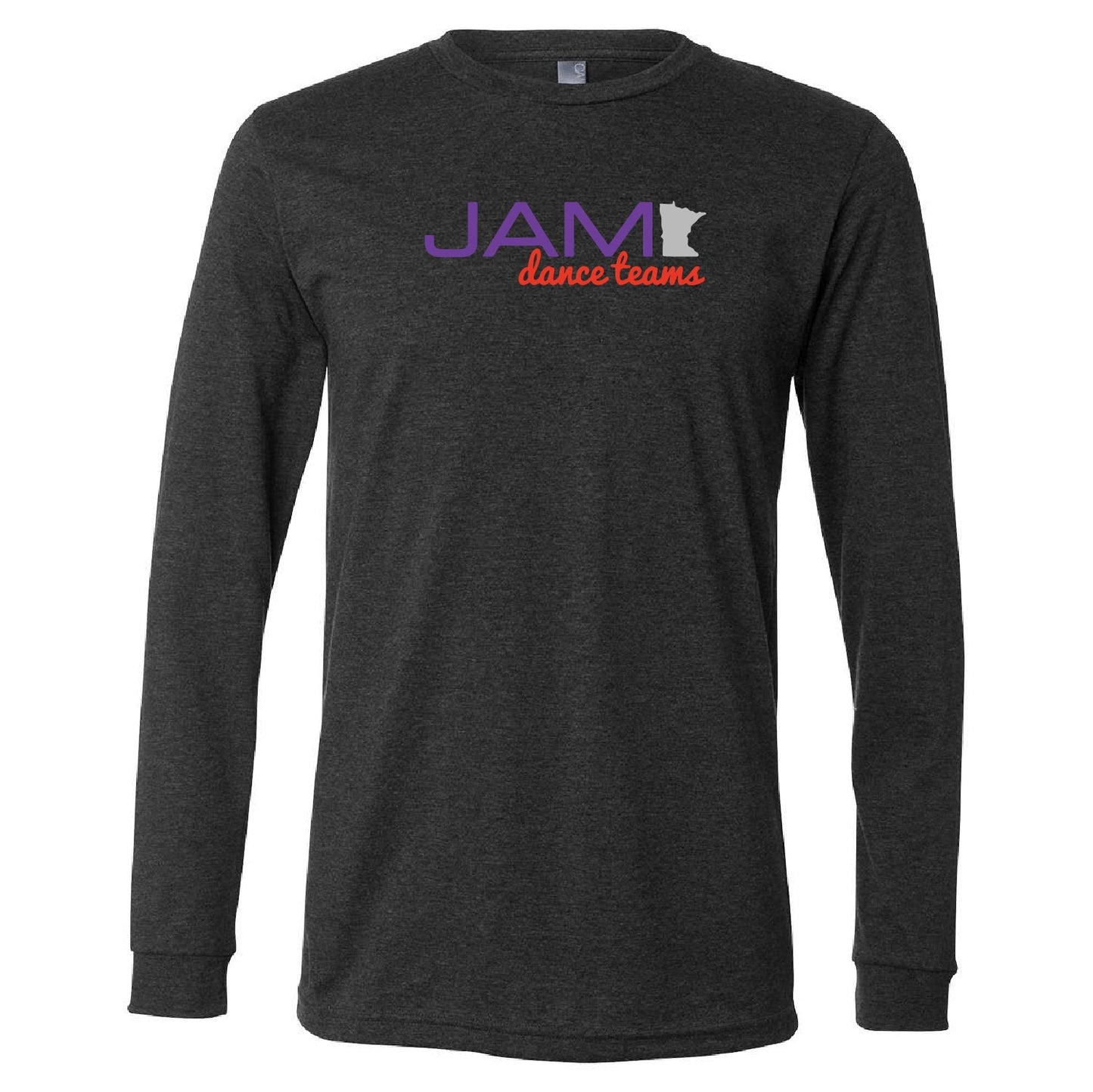 JAM Dance Team Unisex CVC Heathered Long Sleeve Tee - DSP On Demand