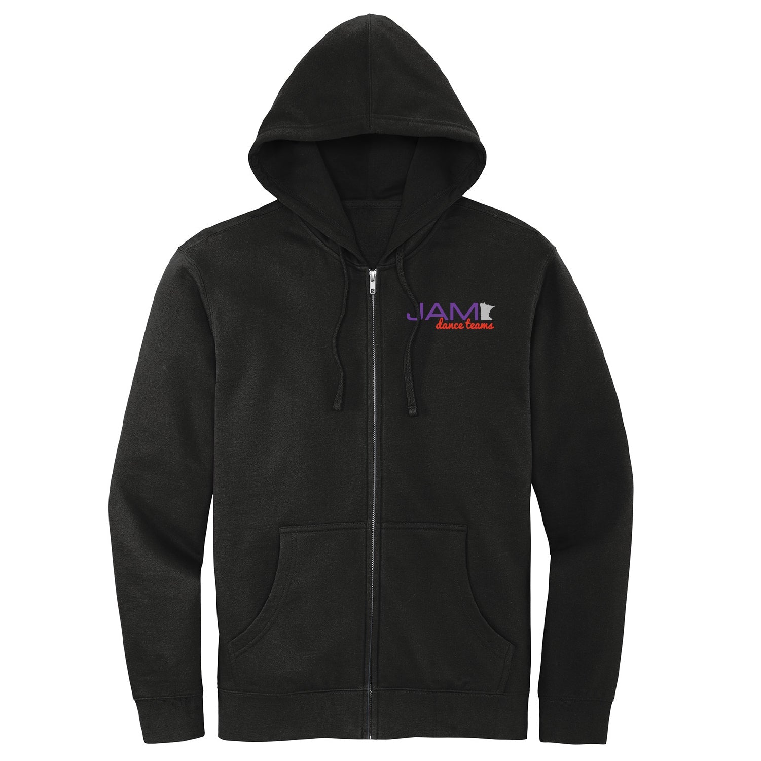 JAM Dance Team Unisex Fleece Full Zip Hoodie - DSP On Demand