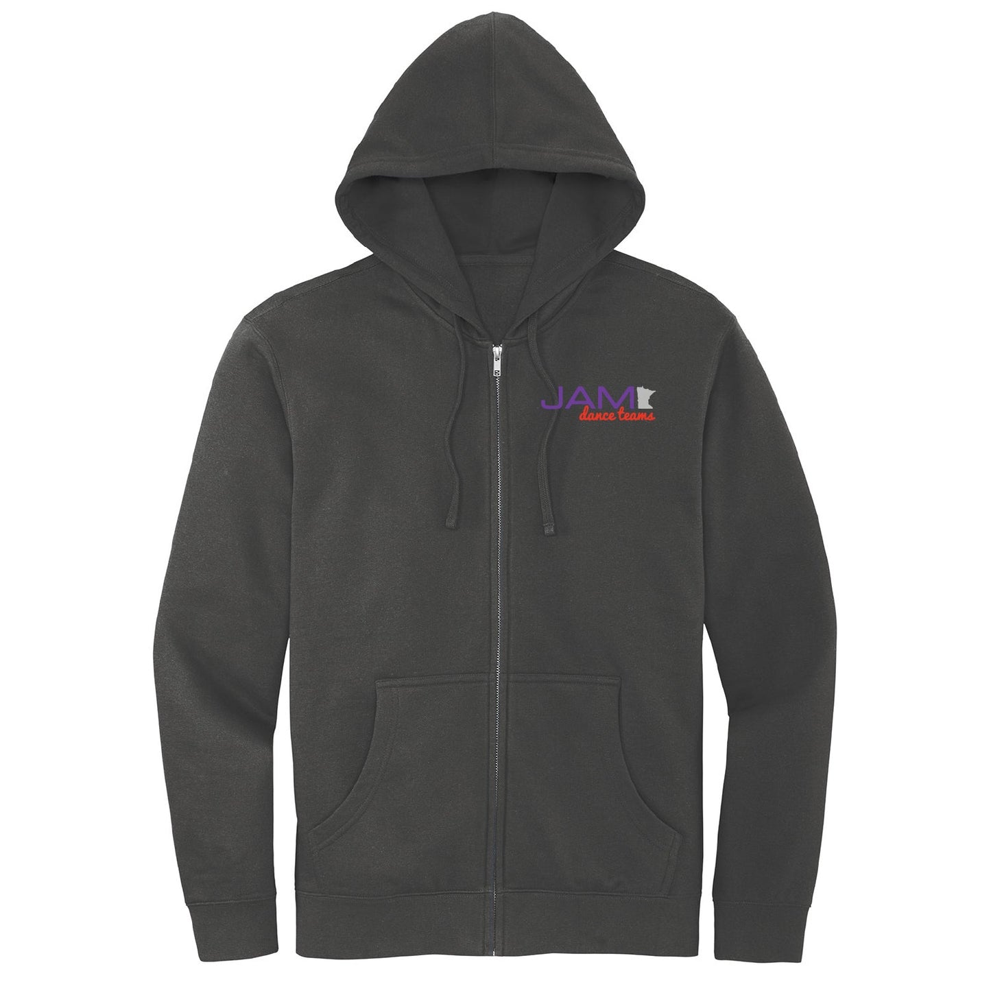 JAM Dance Team Unisex Fleece Full Zip Hoodie - DSP On Demand