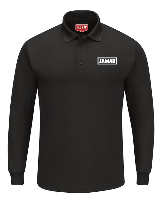 Jamar Service Vest Long Sleeve Performance Knit Polo - DSP On Demand