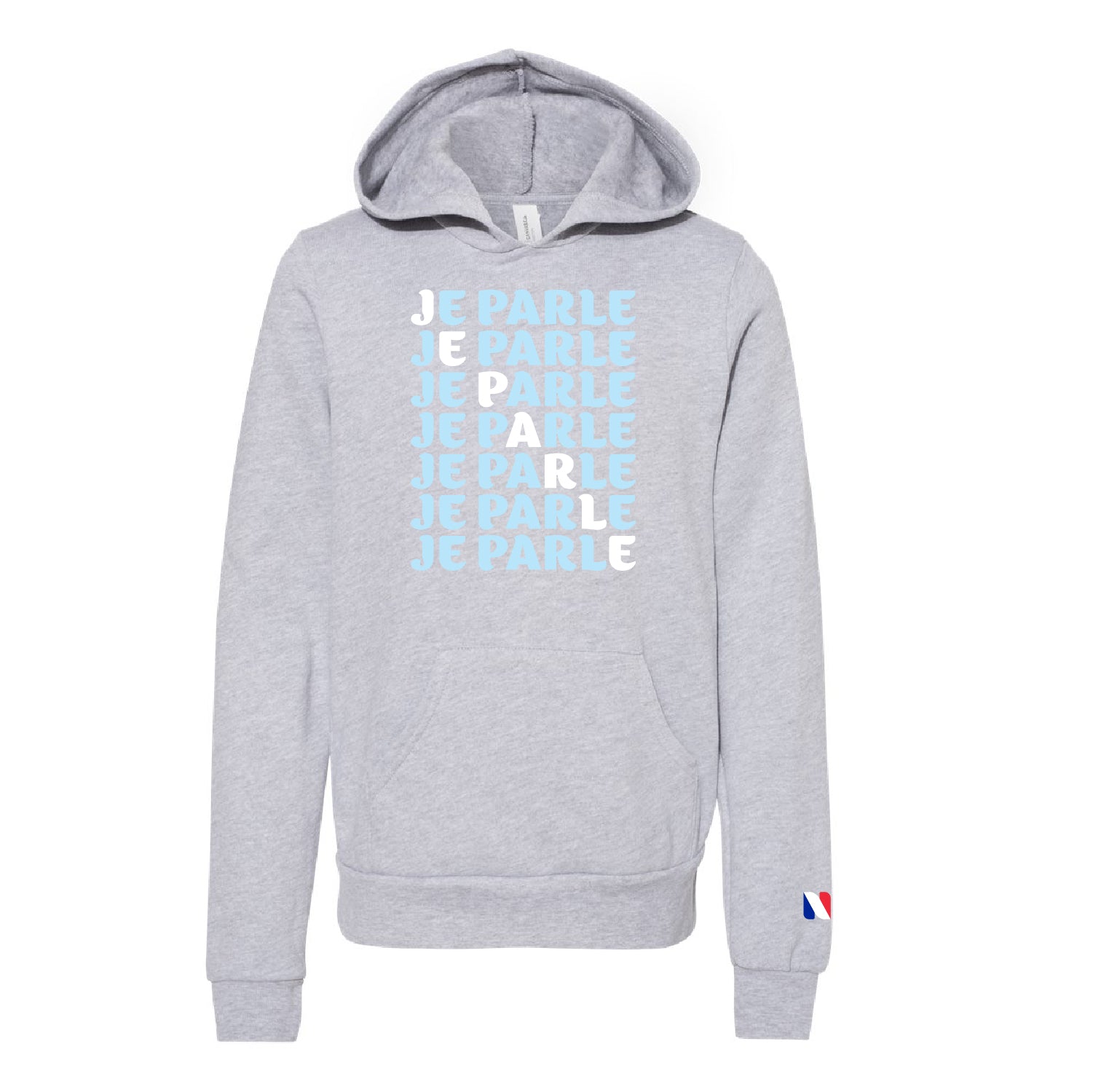 JE PARLE – YOUTH FLEECE HOODIE - DSP On Demand