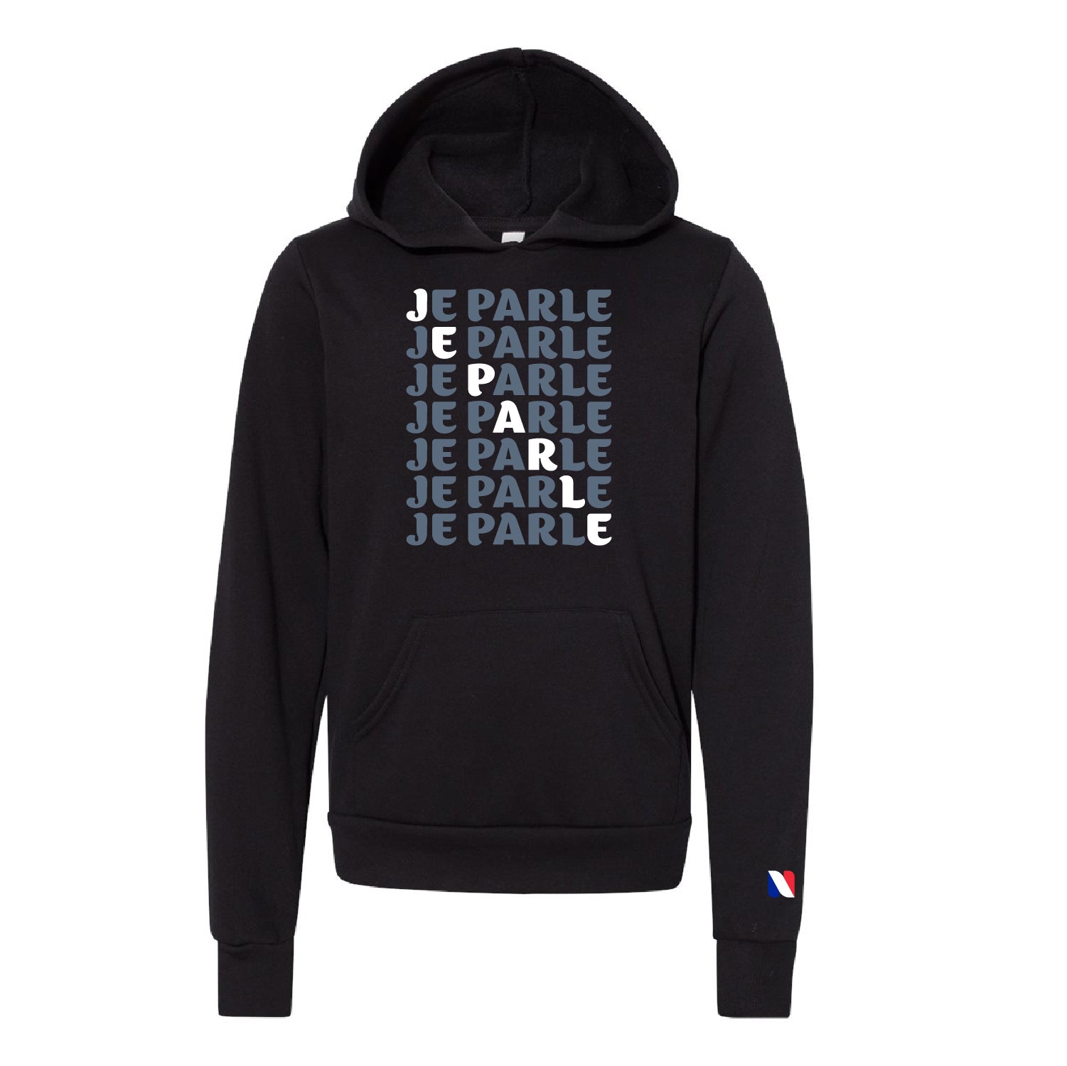 JE PARLE – YOUTH FLEECE HOODIE - DSP On Demand