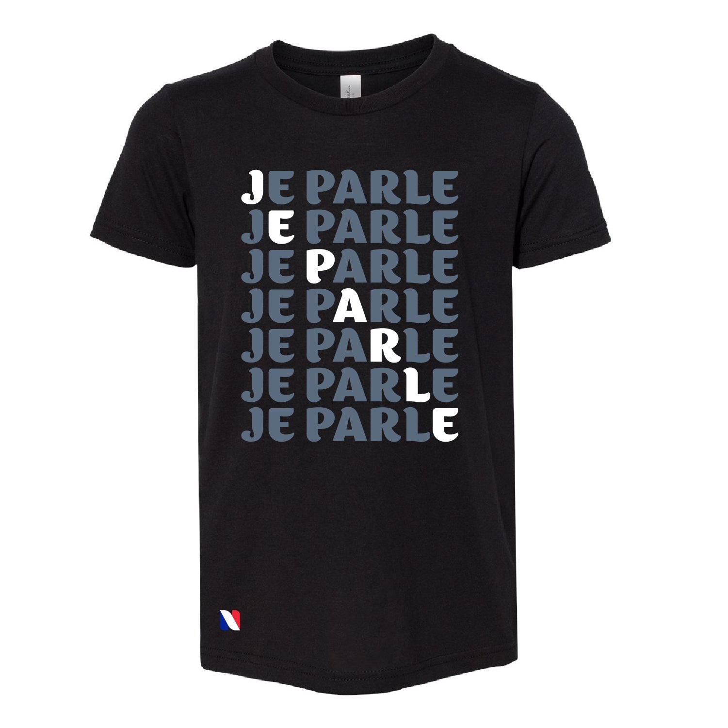 JE PARLE - YOUTH TRIBLEND TEE - DSP On Demand