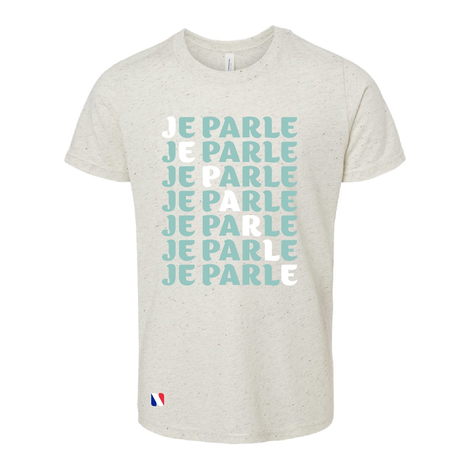 JE PARLE - YOUTH TRIBLEND TEE - DSP On Demand