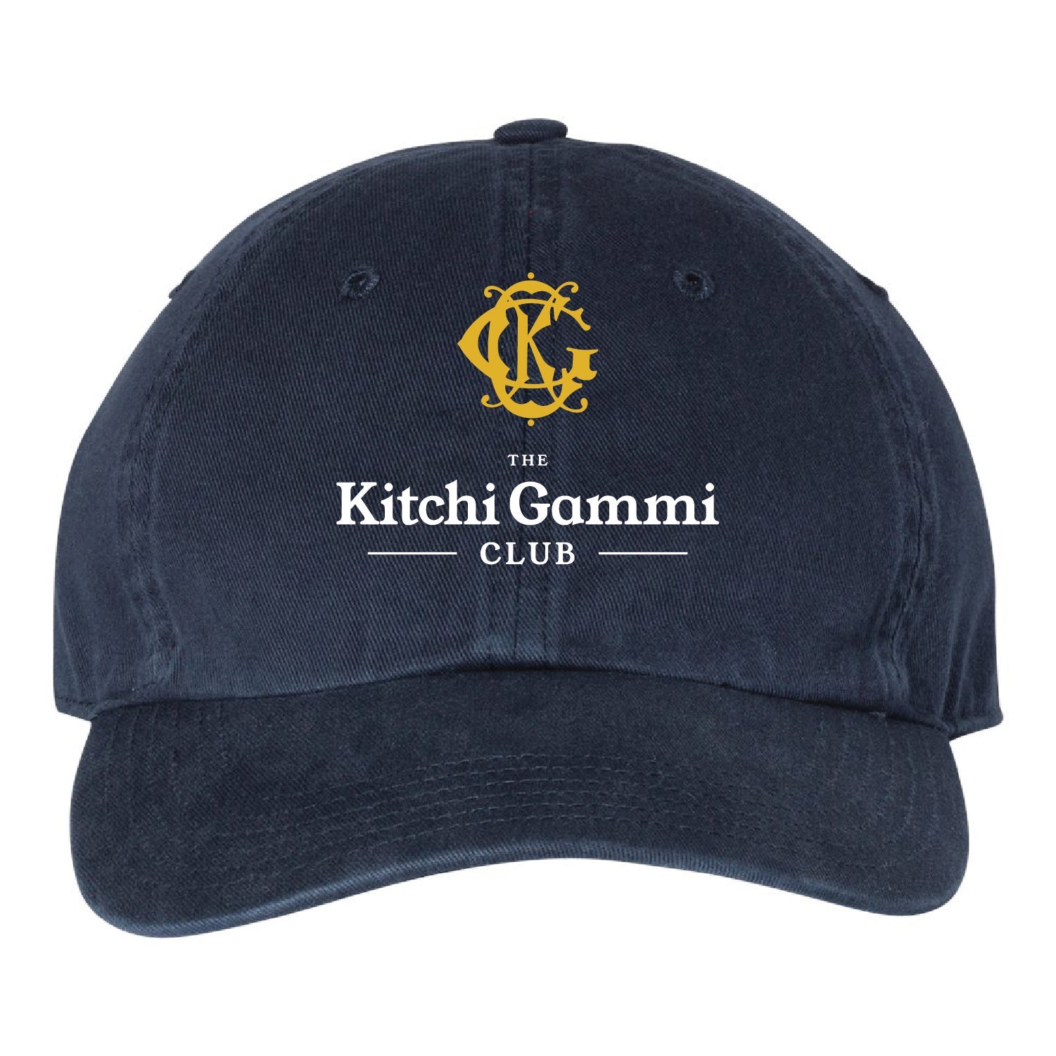 Kitchi Gammi Club Washed Chino Dad Hat - DSP On Demand