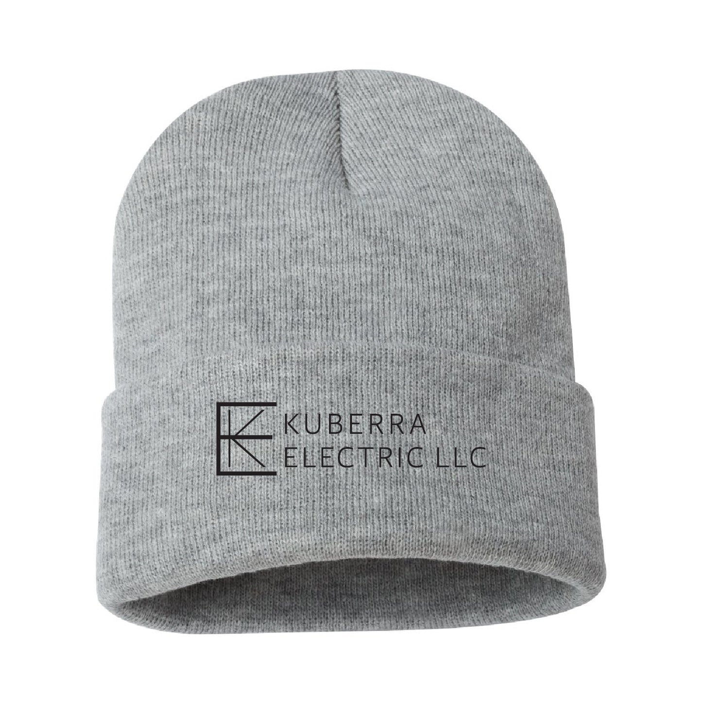 Kuberra Electric Solid 12" Cuffed Beanie - DSP On Demand