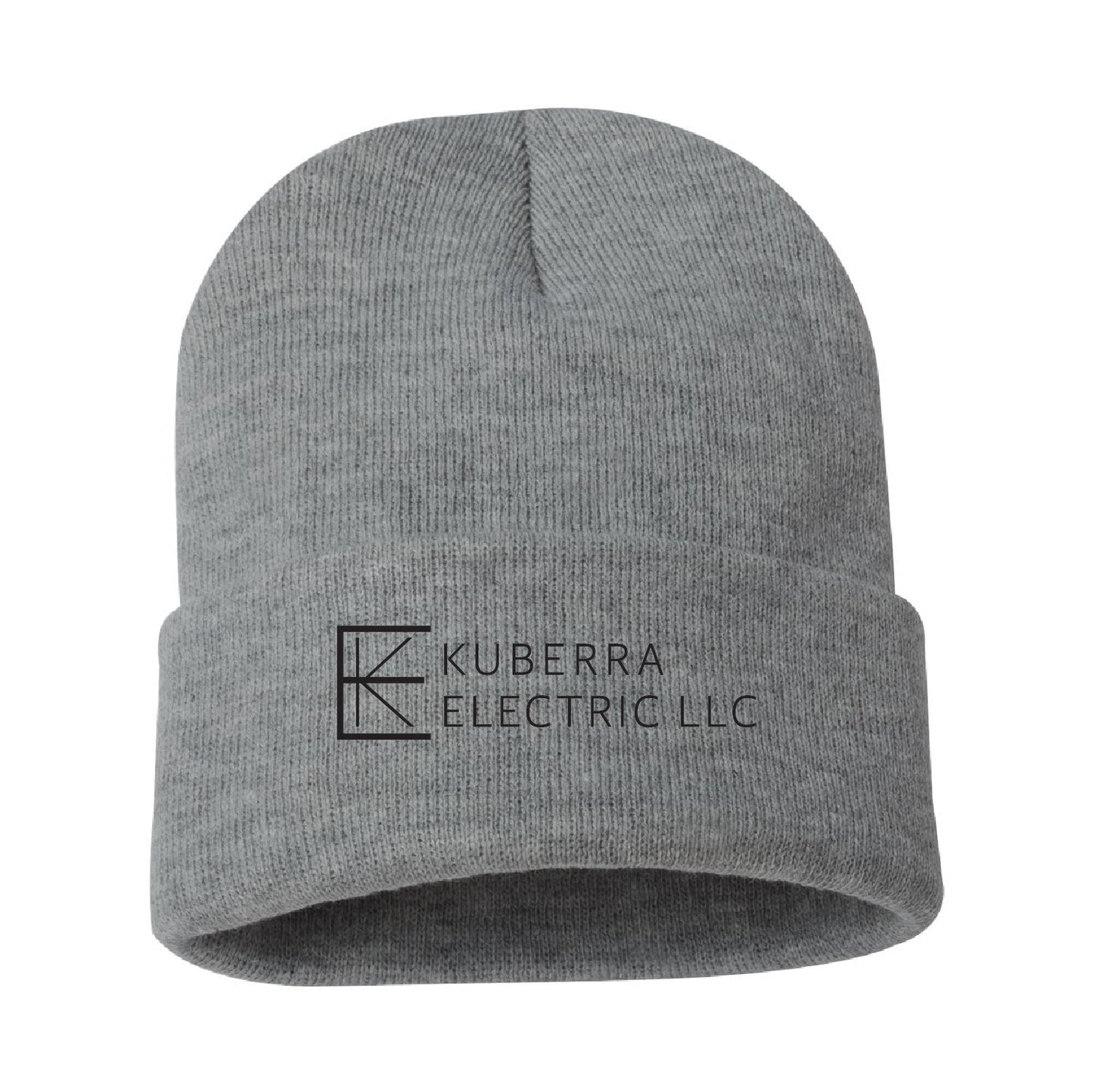 Kuberra Electric Solid 12" Cuffed Beanie - DSP On Demand