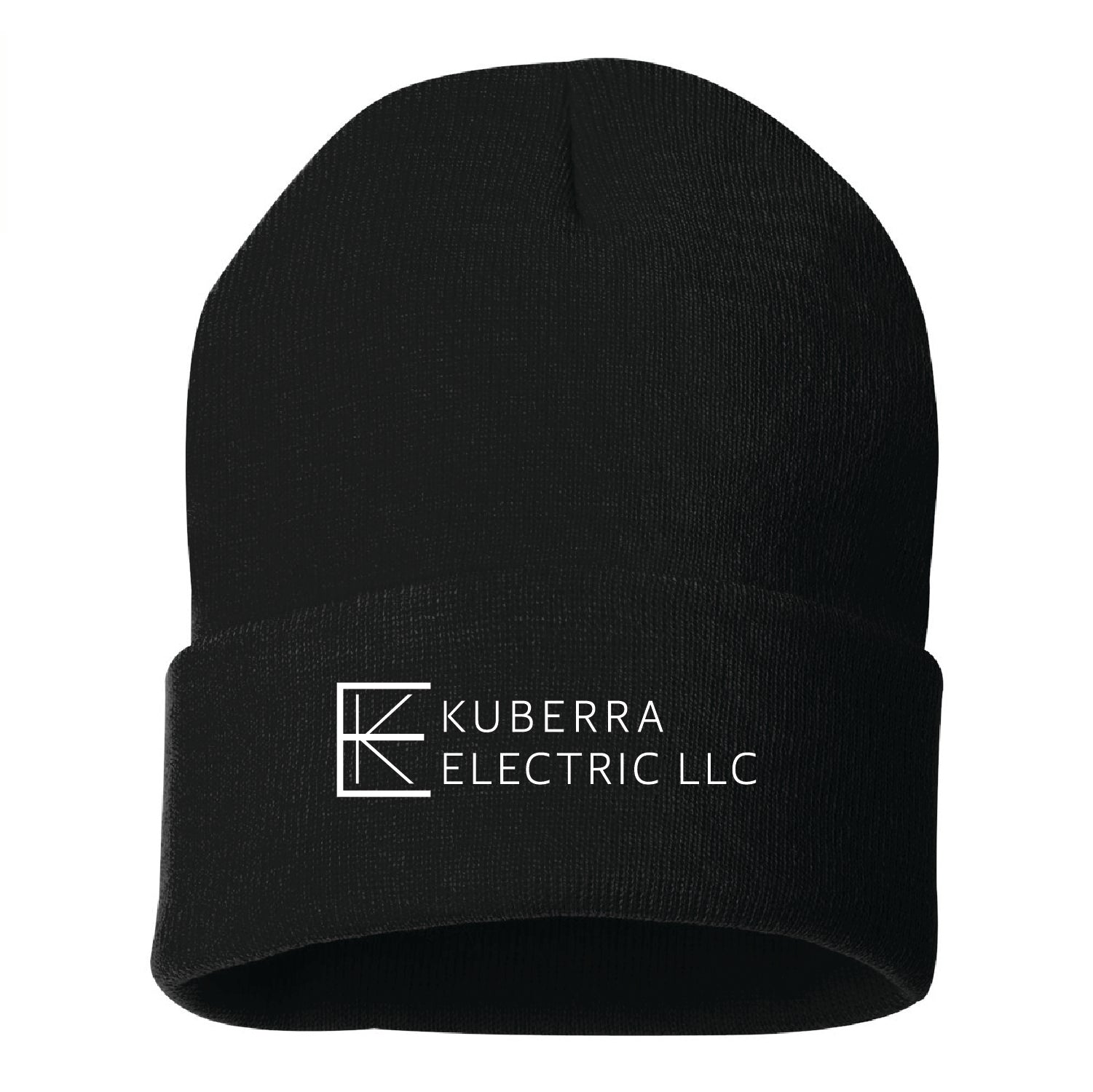 Kuberra Electric Solid 12" Cuffed Beanie - DSP On Demand