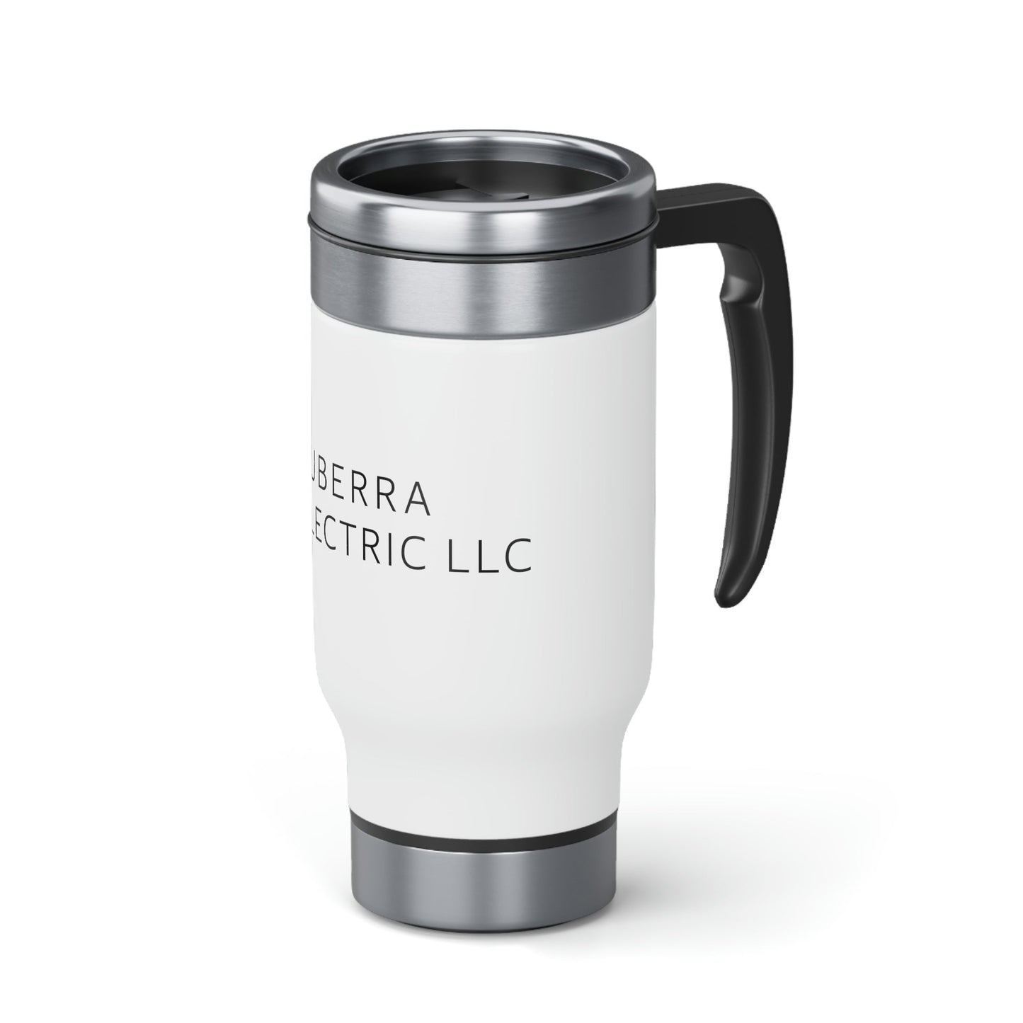 Kuberra Electric Stainless Steel Travel Mug with Handle, 14oz - DSP On Demand