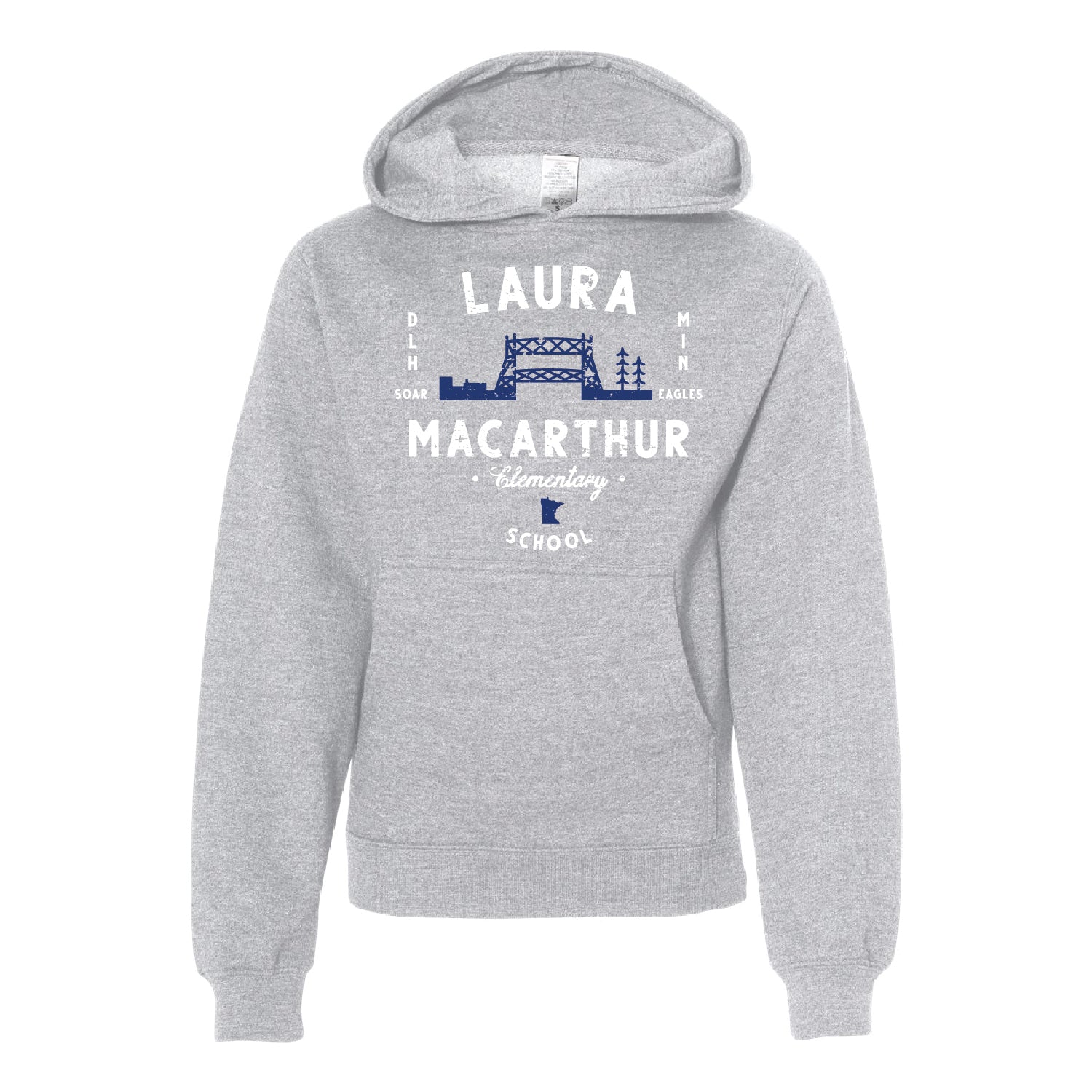Laura MacArthur Youth Midweight Hooded Sweatshirt - DSP On Demand