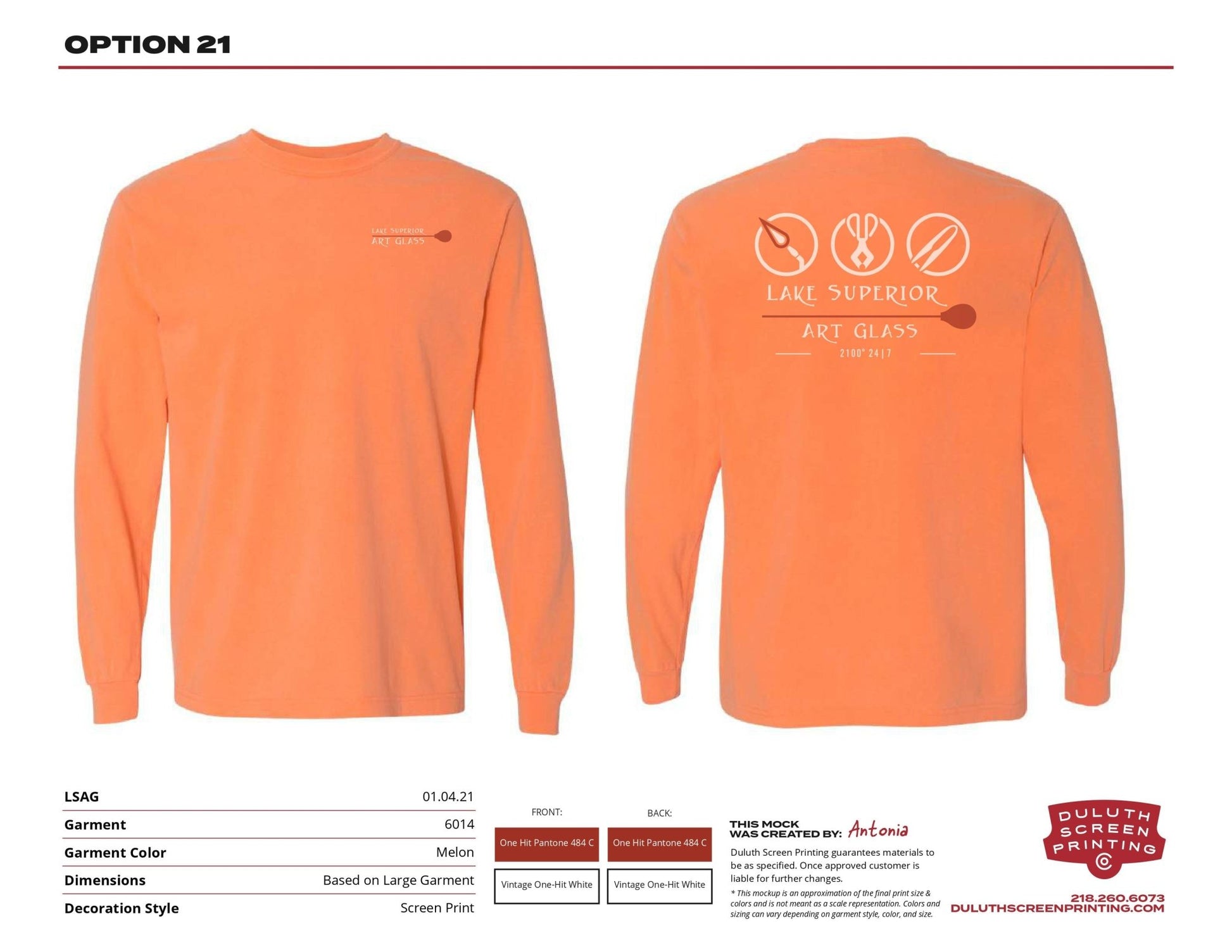 LSAG Comfort Colors Heavyweight Ring Spun Long Sleeve Tee - DSP On Demand