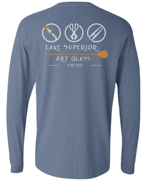 LSAG Comfort Colors Heavyweight Ring Spun Long Sleeve Tee - DSP On Demand
