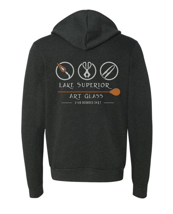 LSAG New Logo Bella + Canvas Unisex Full-Zip Hooded Sweatshirt - DSP On Demand