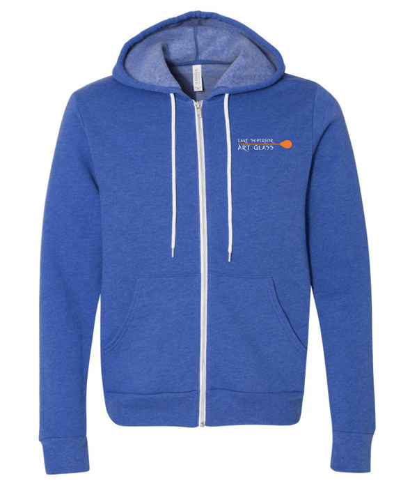 LSAG New Logo Bella + Canvas Unisex Full-Zip Hooded Sweatshirt - DSP On Demand