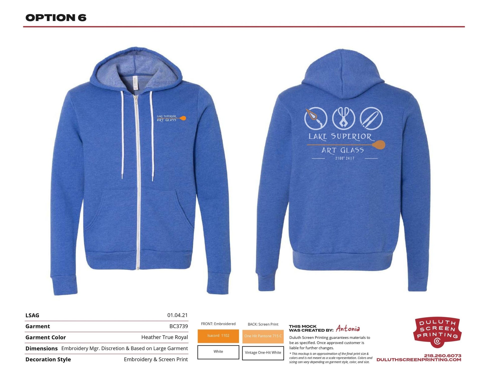 LSAG New Logo Bella + Canvas Unisex Full-Zip Hooded Sweatshirt - DSP On Demand