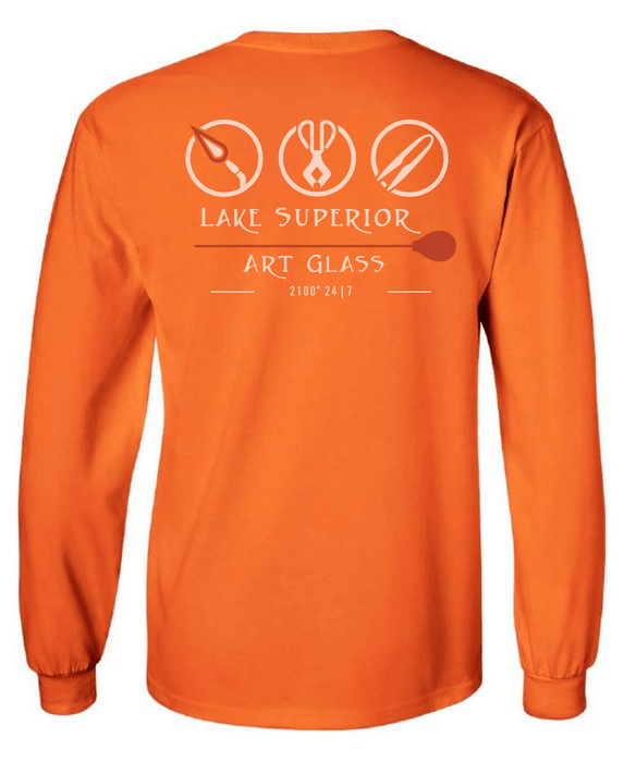 LSAG New Logo - Gildan Ultra Cotton Long Sleeve T-Shirt - DSP On Demand