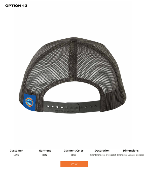 LSAG Richardson Adult Trucker Adjustable Snapback - DSP On Demand