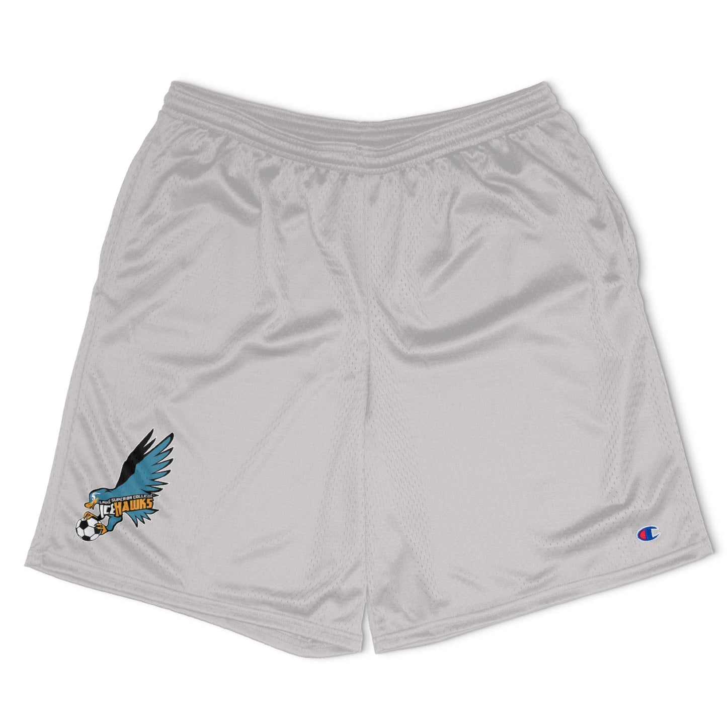 LSC Ice Hawks Champion - Polyester Mesh 9" Shorts with Pockets