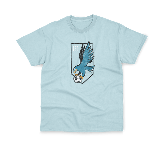 LSC Ice Hawks Unisex CVC Short Sleeve Crew - DSP On Demand