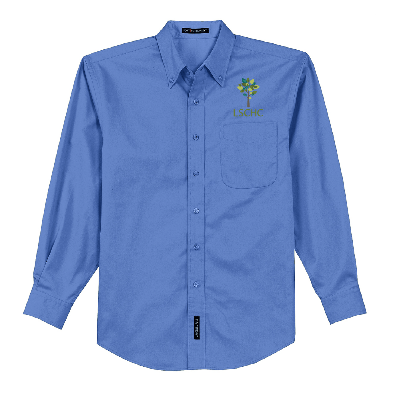 LSCHC Mens Long Sleeve Easy Care Shirt - DSP On Demand