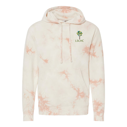 LSCHC Unisex Midweight Tie-Dyed Hooded Sweatshirt - DSP On Demand