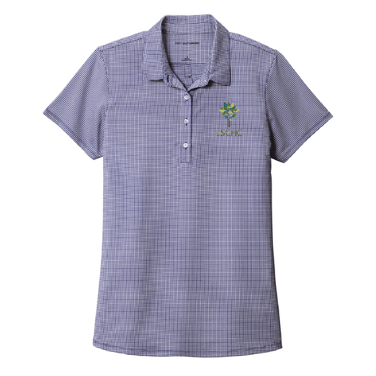 LSCHC Womens Gingham Polo - DSP On Demand