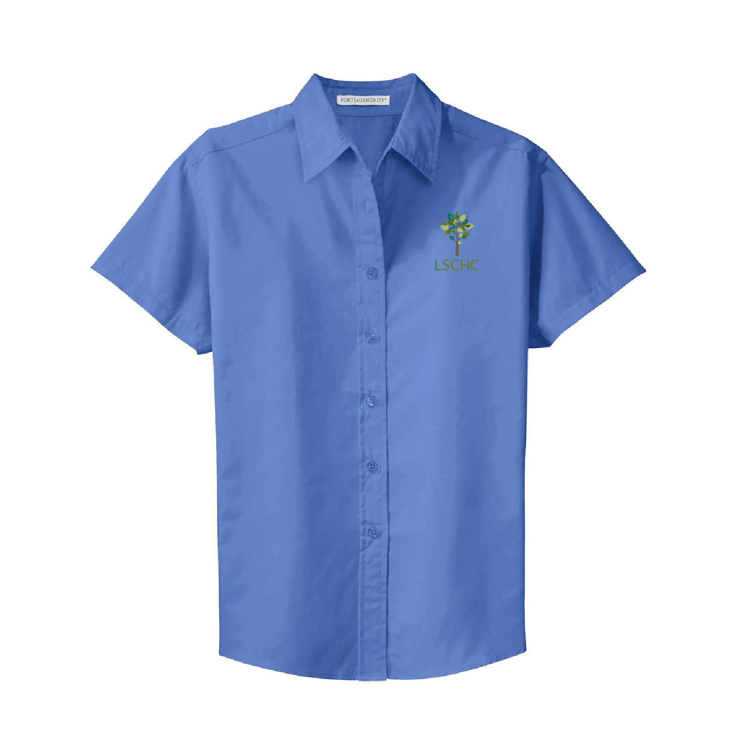 LSCHC Womens Short Sleeve Easy Care Shirt - DSP On Demand